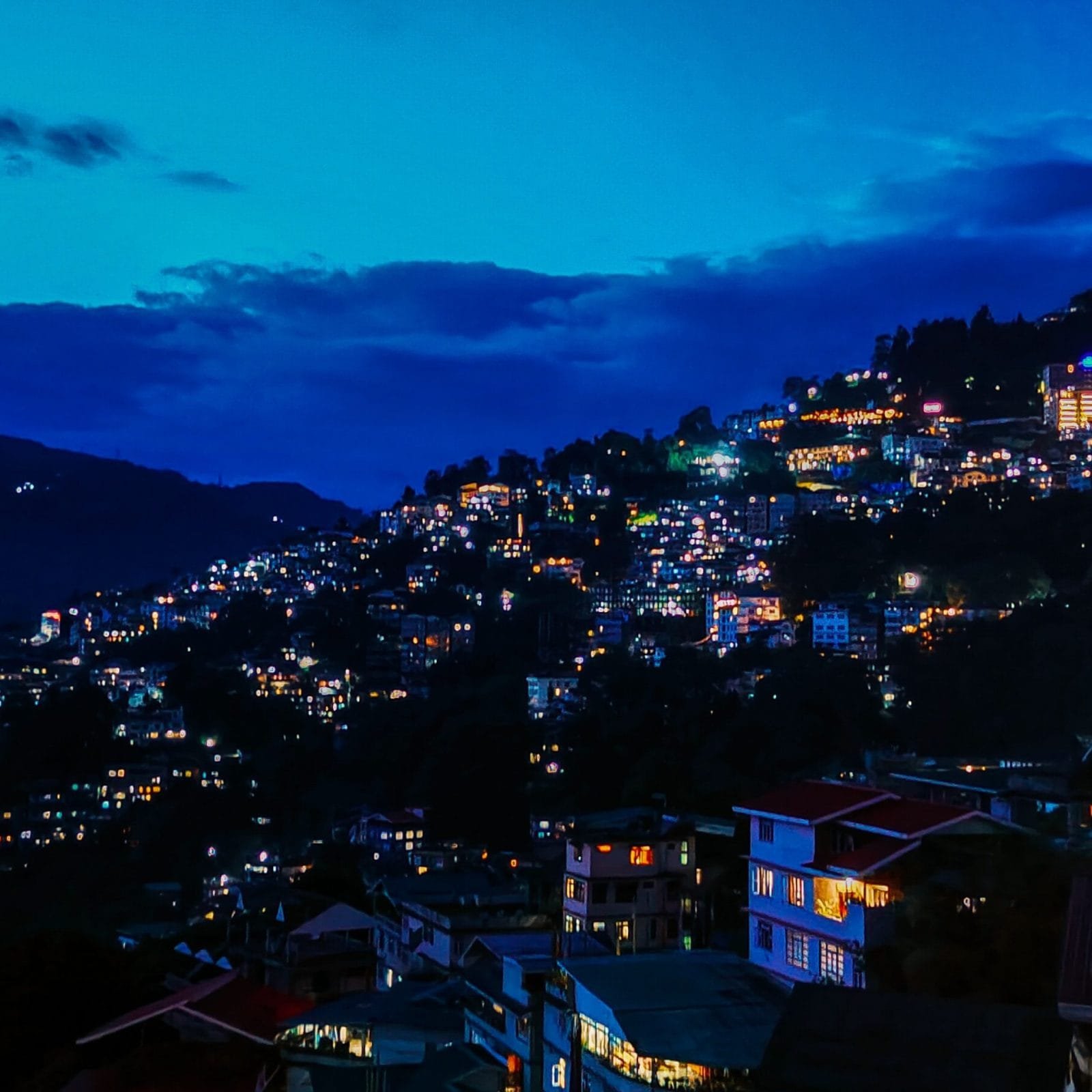 View of Gangtok in Sikkim for first-time travellers