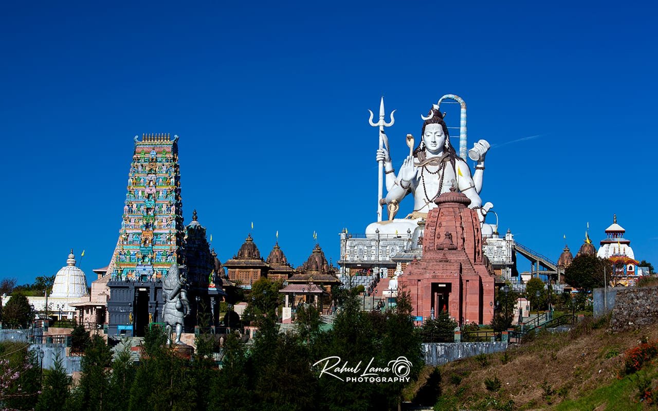 Chaar Dham complex in Namchi, South Sikkim
