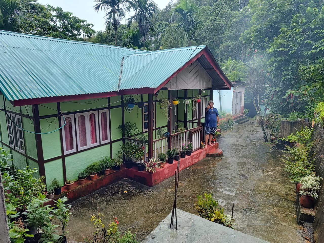 Locally operated homestay in rural Sikkim