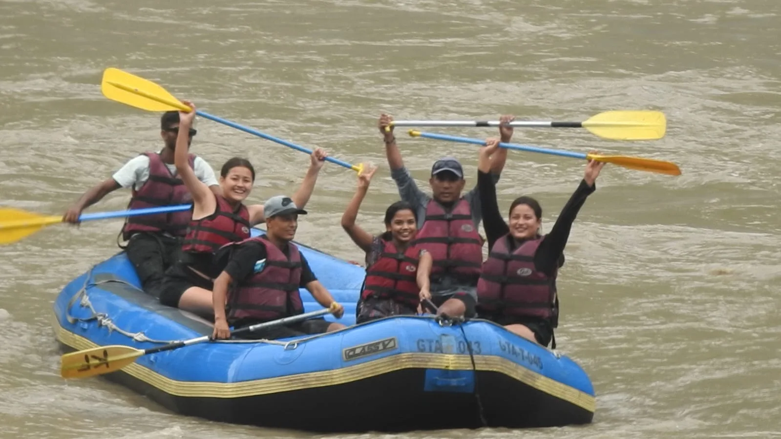 Rangit River rafting at Melli in South Sikkim